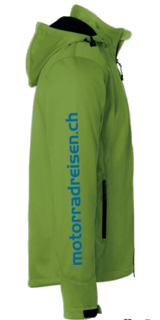 Jacke Motorradreisen.ch seitlich